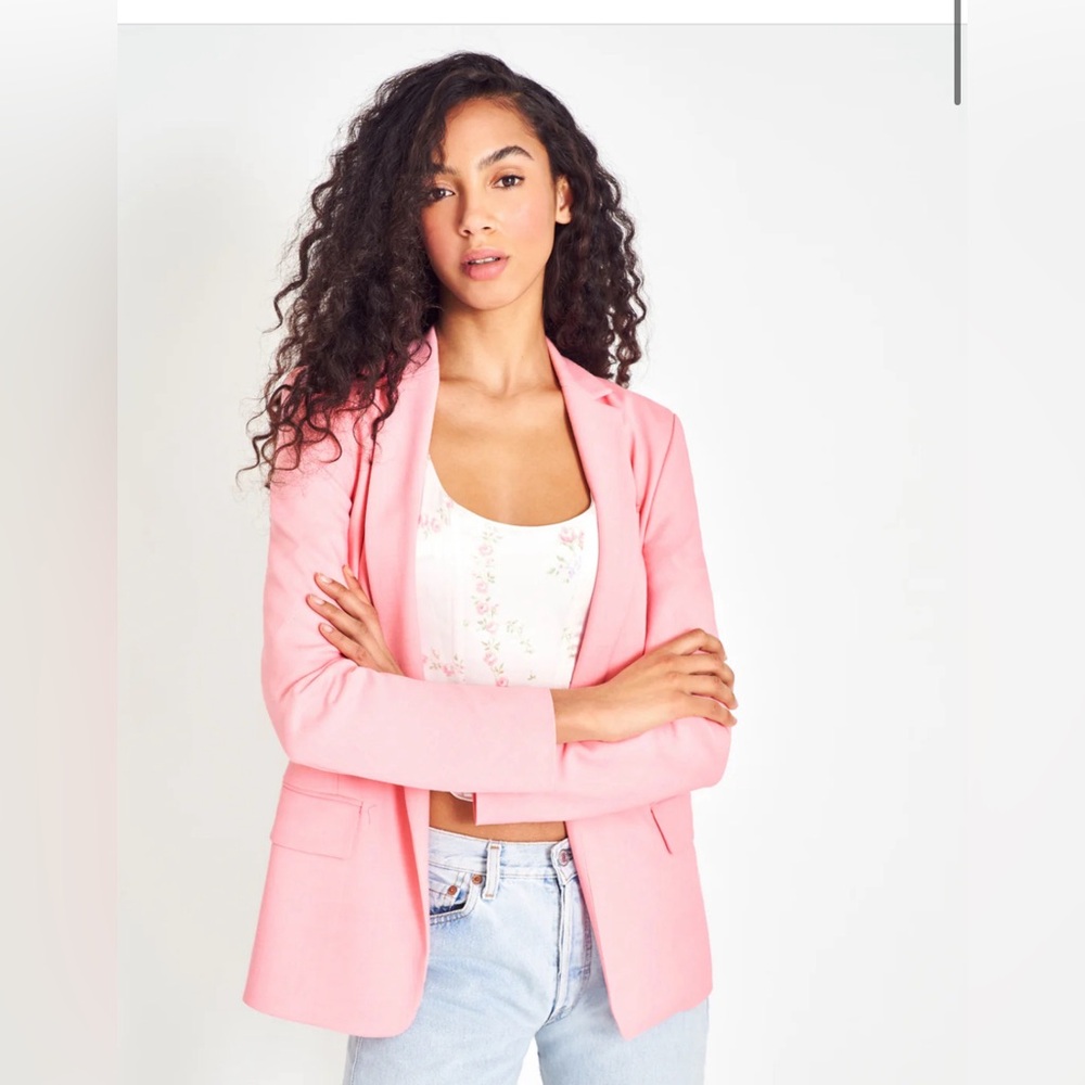 LoveShackFancy Loxley Wool-Blend Blazer NWT Size 6 MSRP $595